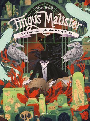 cover image of Fingus Malister, Crâne bavard, grimoire et magie noire